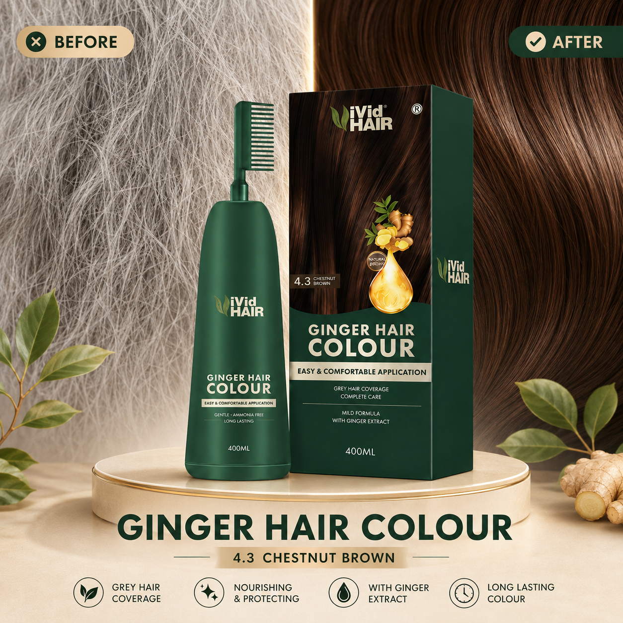 Pengenalan ViVid HAIR Ginger Hair Dye